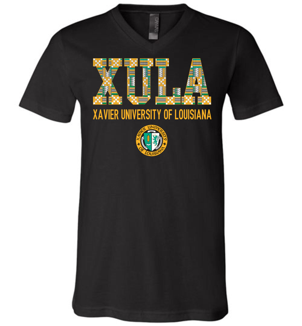 Kente Seal V-Neck