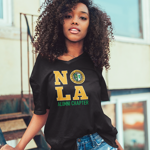 NOLA Alumni Chapter V-Neck T-Shirt
